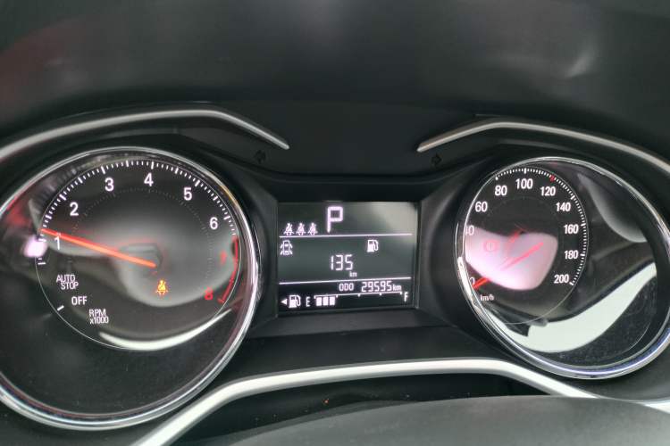 Used Chevrolet Cavalier 2022 325T Automatic Enjoyment Edition Instrument Cluster