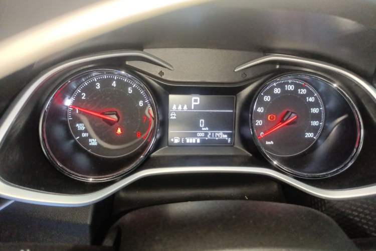 Used Chevrolet Cavalier 2022 325T Automatic Enjoyment Edition Instrument Cluster