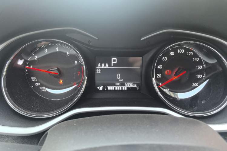 Used Chevrolet Cavalier 2022 325T Automatic Enjoyment Edition Instrument Cluster