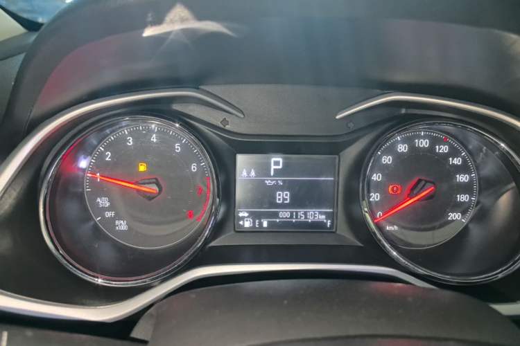 Used Chevrolet Cavalier 2022 325T Automatic Enjoyment Edition Instrument Cluster