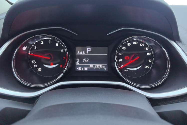 Used Chevrolet Cavalier 2022 325T Automatic Enjoyment Edition Instrument Cluster