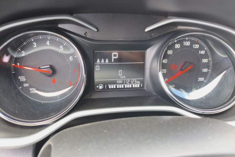 Used Chevrolet Cavalier 2022 325T Automatic Enjoyment Edition Instrument Cluster