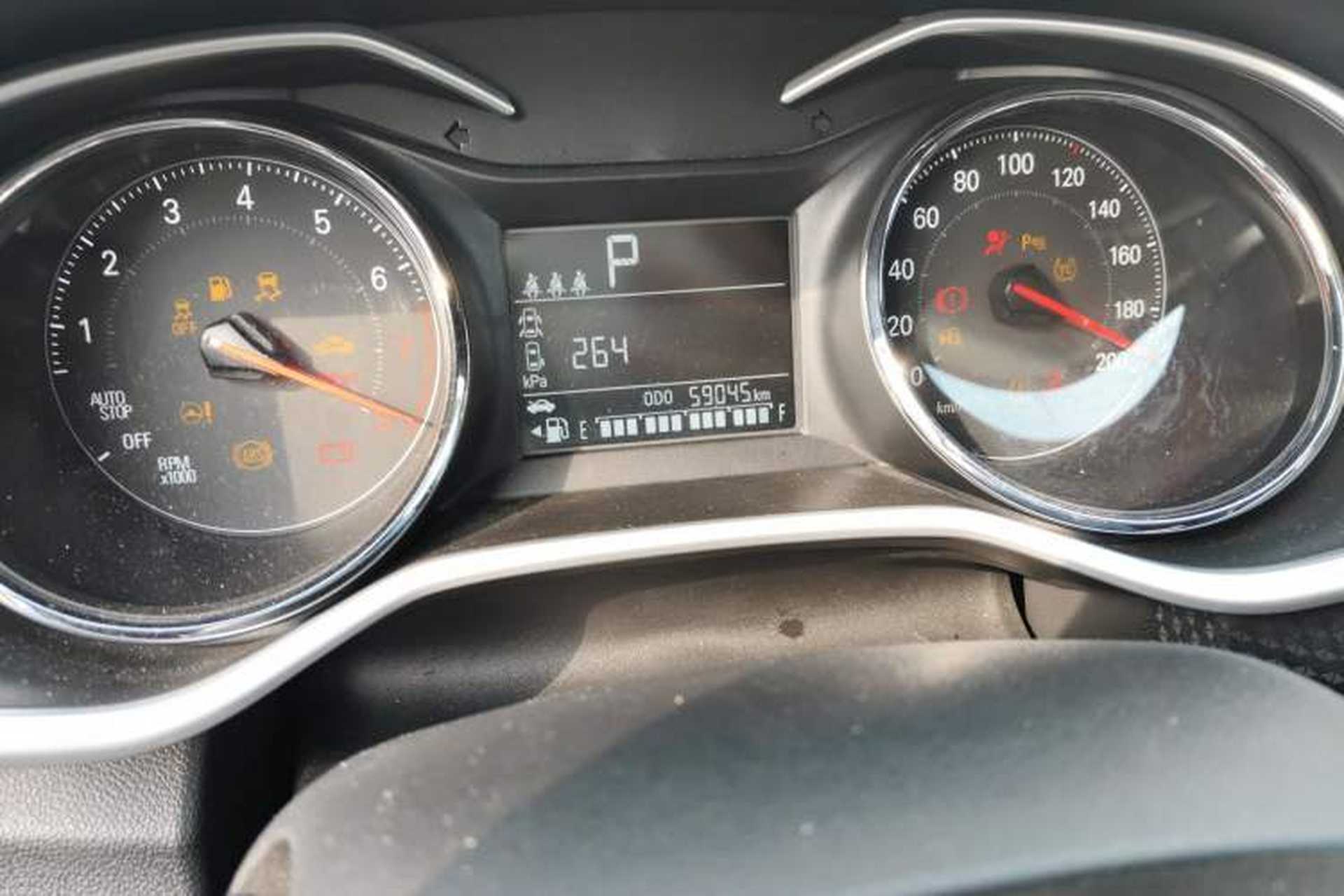 Used Chevrolet Cavalier 2022 Redline 325T Automatic Xinshang Edition Odometer Close Up