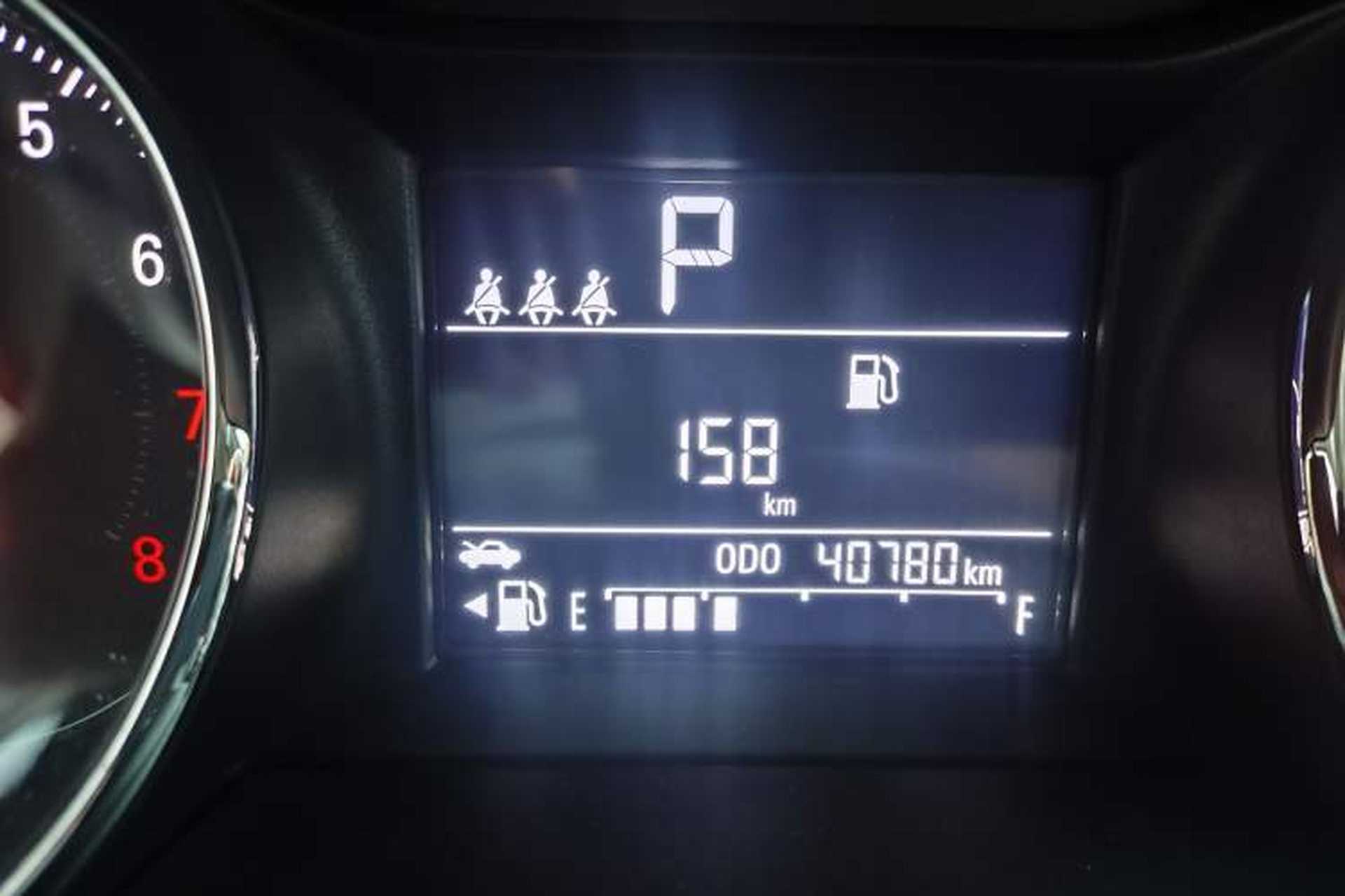 Used Chevrolet Cavalier 2022 325T Automatic Enjoyment Edition Odometer Close Up