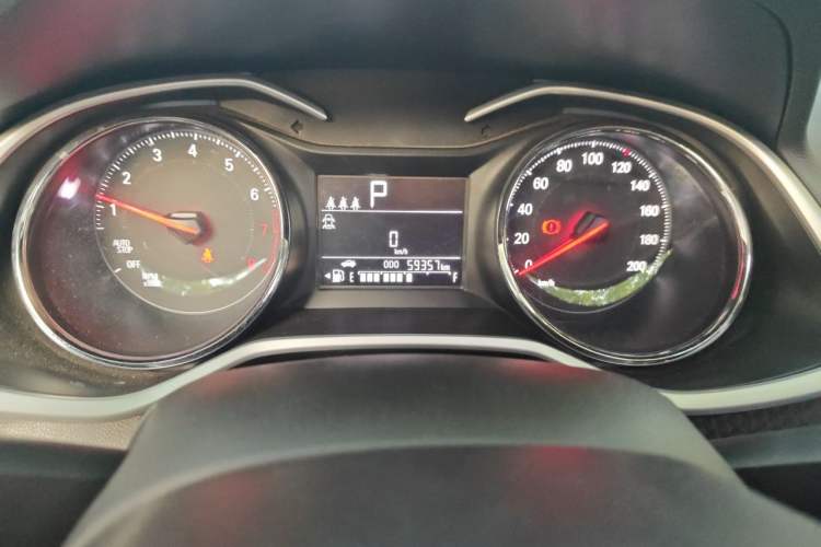 Used Chevrolet Cavalier 2022 325T Automatic Enjoyment Edition Odometer Close Up