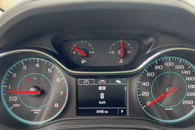 Used Chevrolet Cruze 2018 320 Automatic Pioneer Sunroof Edition Odometer Close Up