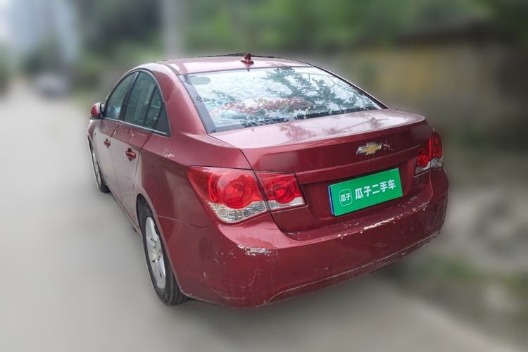 Used Chevrolet Cruze 2011 1.6L SL Grand Touring Edition Automatic Rear Left 45 Deg