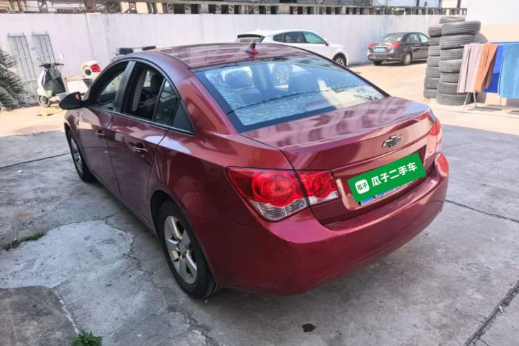 Used Chevrolet Cruze 2012 1.6L SE Automatic Rear Left 45 Deg