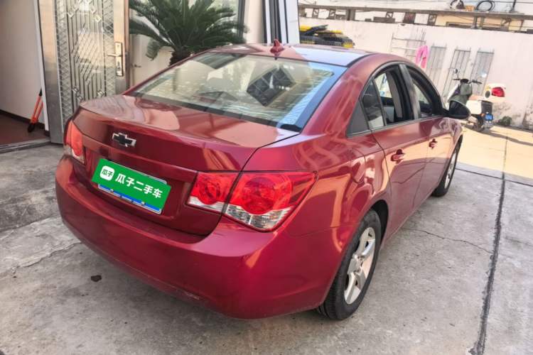 Used Chevrolet Cruze 2012 1.6L SE Automatic Rear Right 45 Deg
