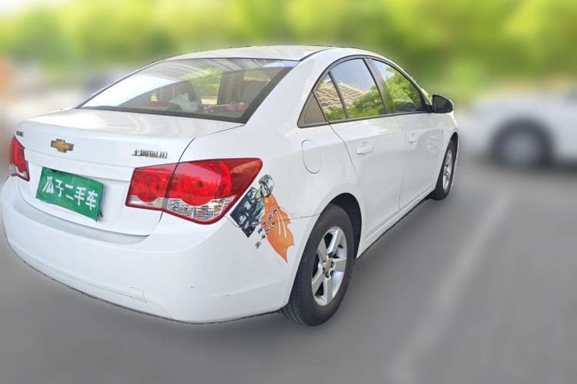 Used Chevrolet Cruze 2012 1.6L SL MT Rear Right 45 Deg