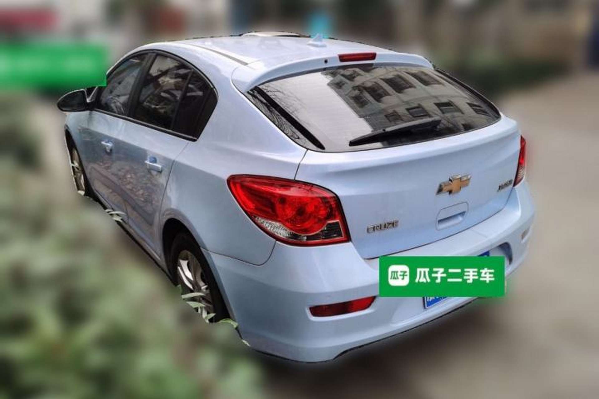 Used Chevrolet Cruze 2013 Hatchback 1.6L Automatic Luxury Model Rear Left 45 Deg