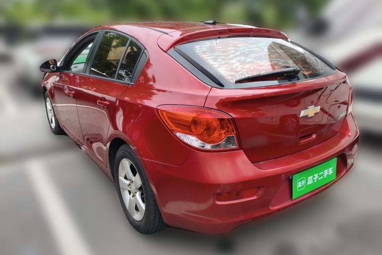 Used Chevrolet Cruze 2013 Hatchback 1.6L Manual Luxury Model Rear Left 45 Deg