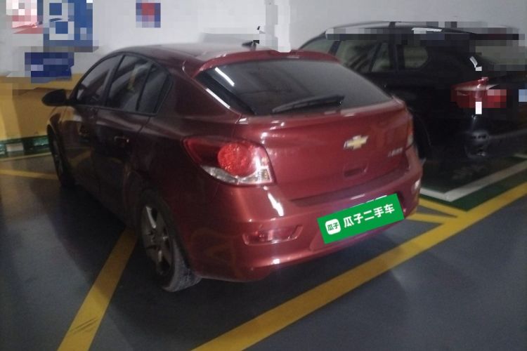 Used Chevrolet Cruze 2013 Hatchback 1.6L Automatic Luxury Model Rear Left 45 Deg