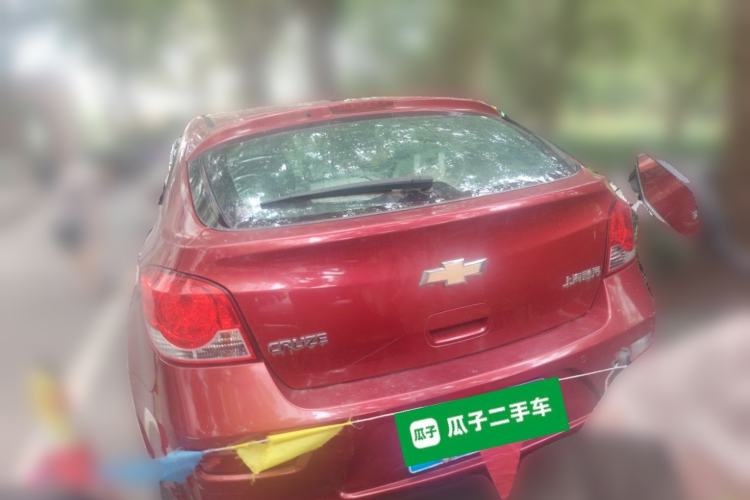 Used Chevrolet Cruze 2013 Hatchback 1.6L Automatic Luxury Model Rear Left 45 Deg