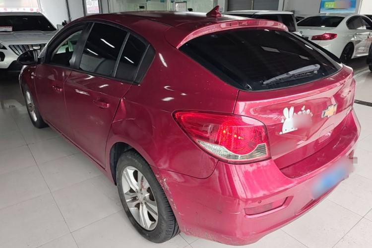 Used Chevrolet Cruze 2013 Hatchback 1.6L Automatic Luxury Model Rear Left 45 Deg