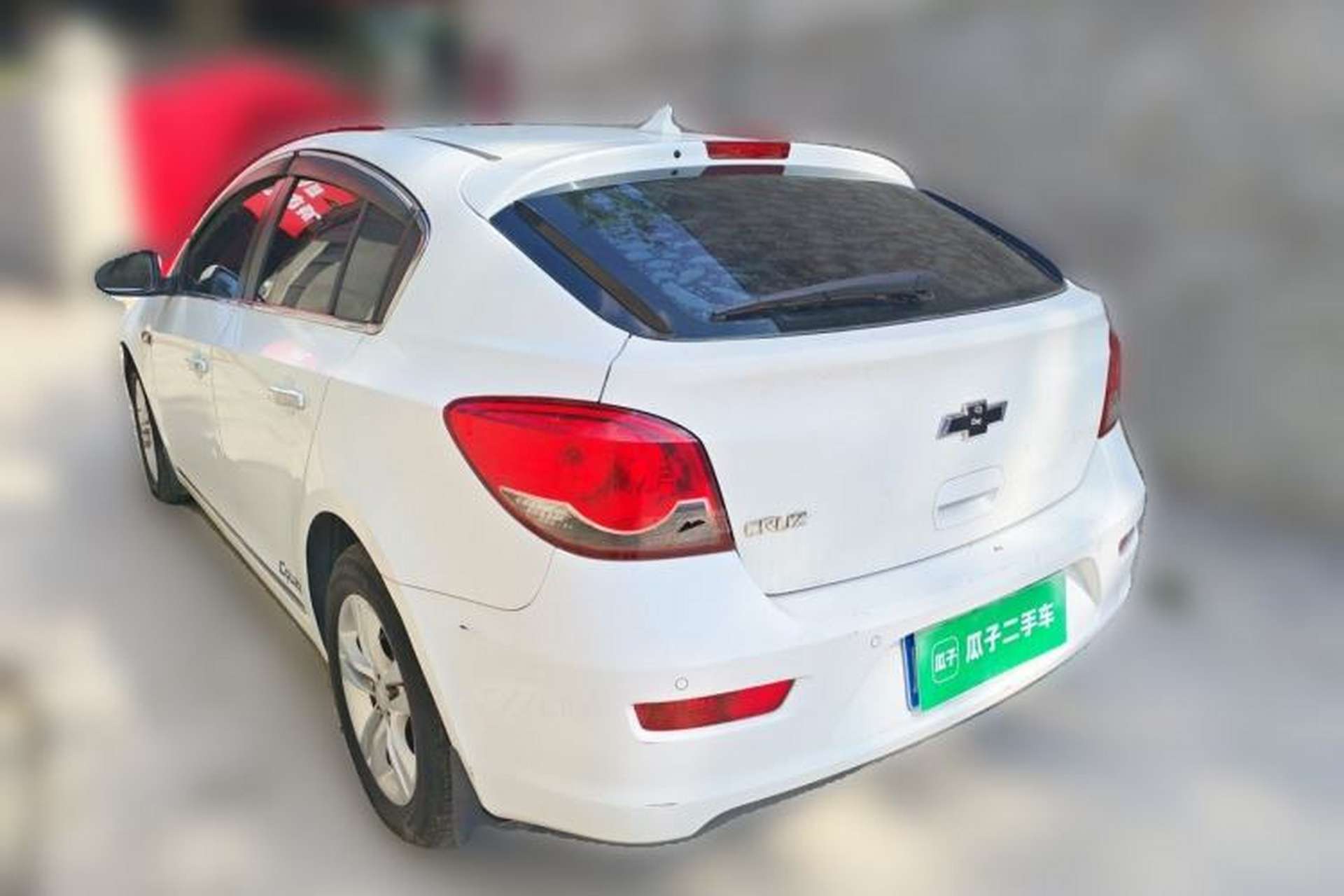 Used Chevrolet Cruze 2013 Hatchback 1.6L Manual Luxury Model Rear Left 45 Deg