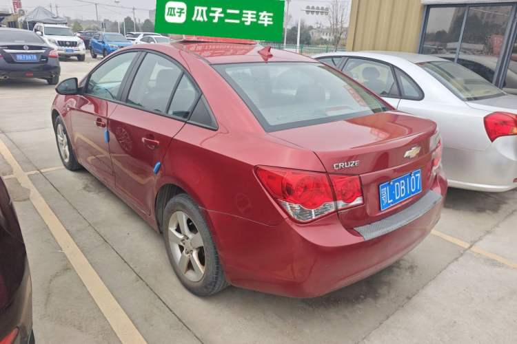 Used Chevrolet Cruze 2014 1.6L SL Millionth Anniversary Edition AT Rear Left 45 Deg