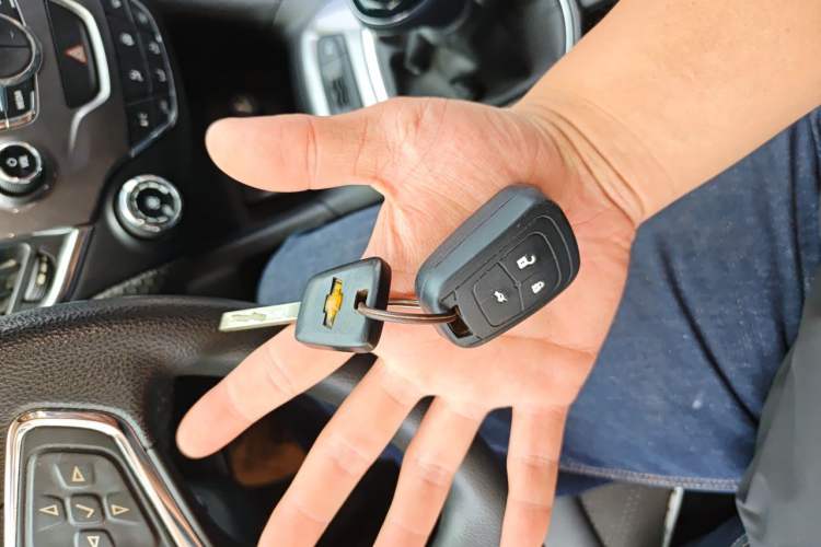 Used Chevrolet Cruze 2015 1.5L Manual Elite Edition Vehicle Key