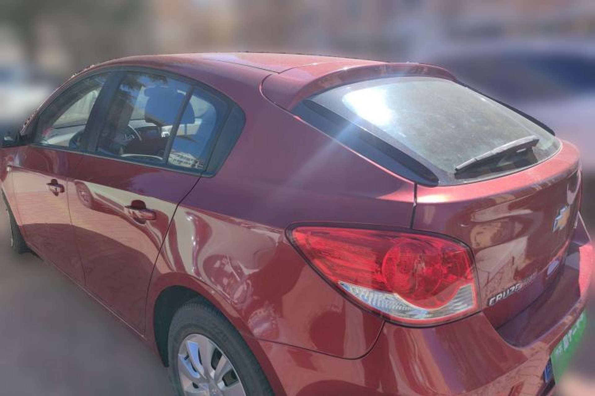Used Chevrolet Cruze 2015 Hatchback 1.6L Manual Comfort Edition Rear Left 45 Deg