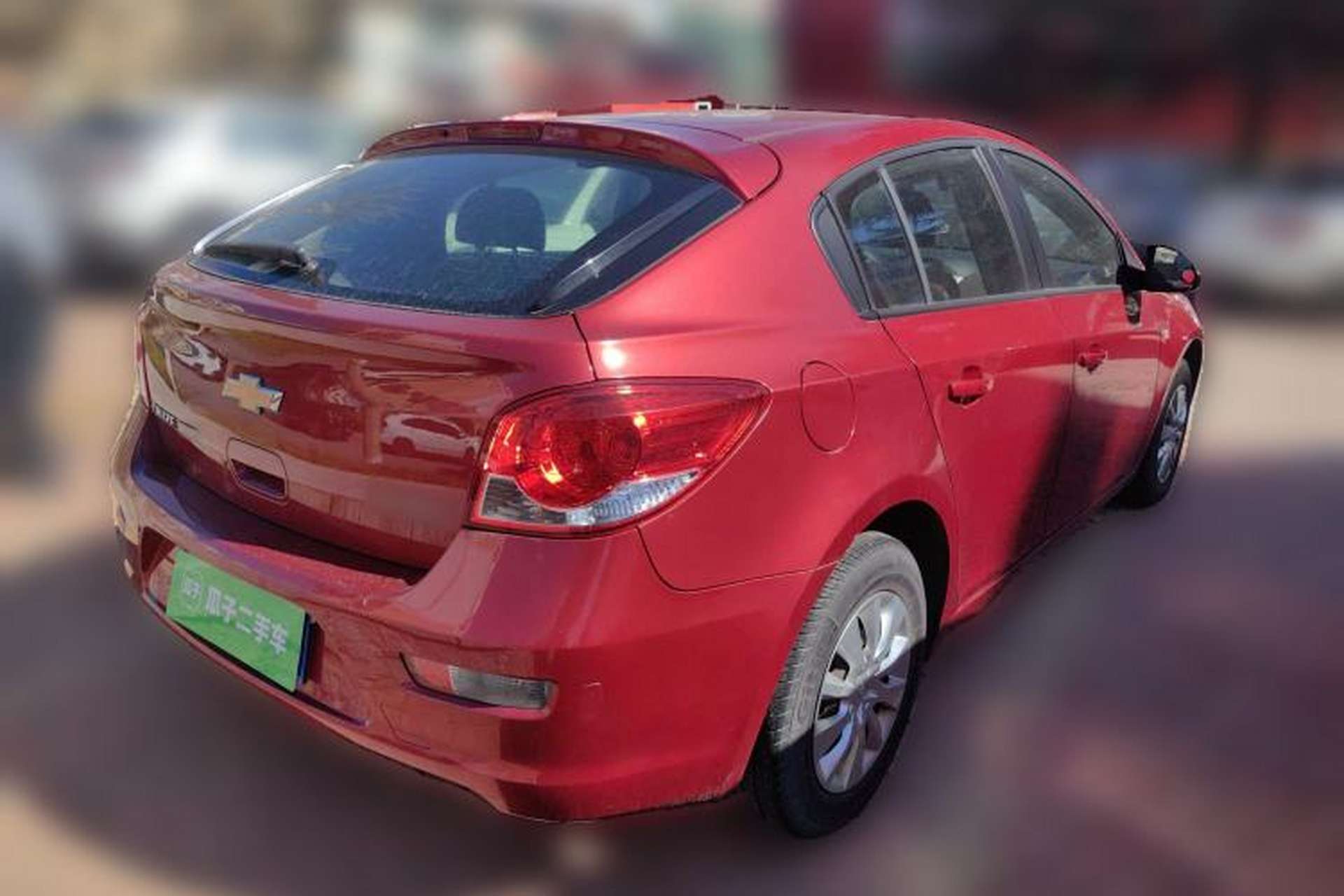 Used Chevrolet Cruze 2015 Hatchback 1.6L Manual Comfort Edition Rear Right 45 Deg
