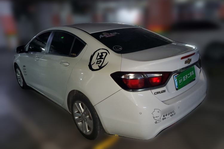 Used Chevrolet Cruze 2015 1.5L Automatic Luxury Edition Rear Left 45 Deg