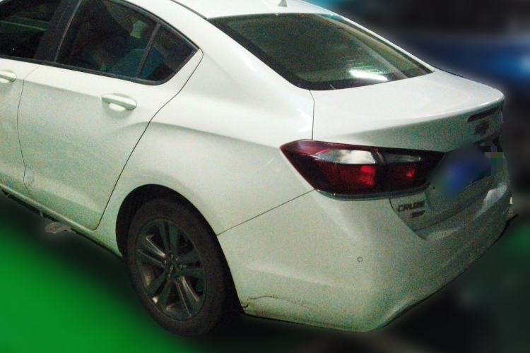 Used Chevrolet Cruze 2015 1.4T DCG Luxury Edition Rear Left 45 Deg