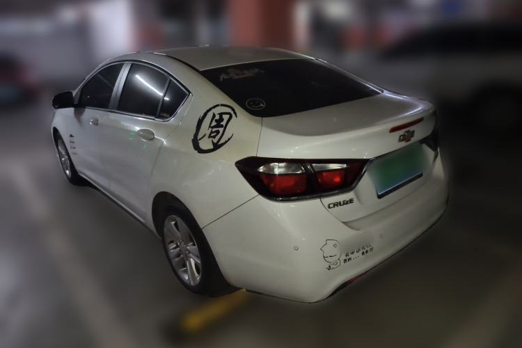 Used Chevrolet Cruze 2015 1.5L Automatic Luxury Edition Rear Left 45 Deg