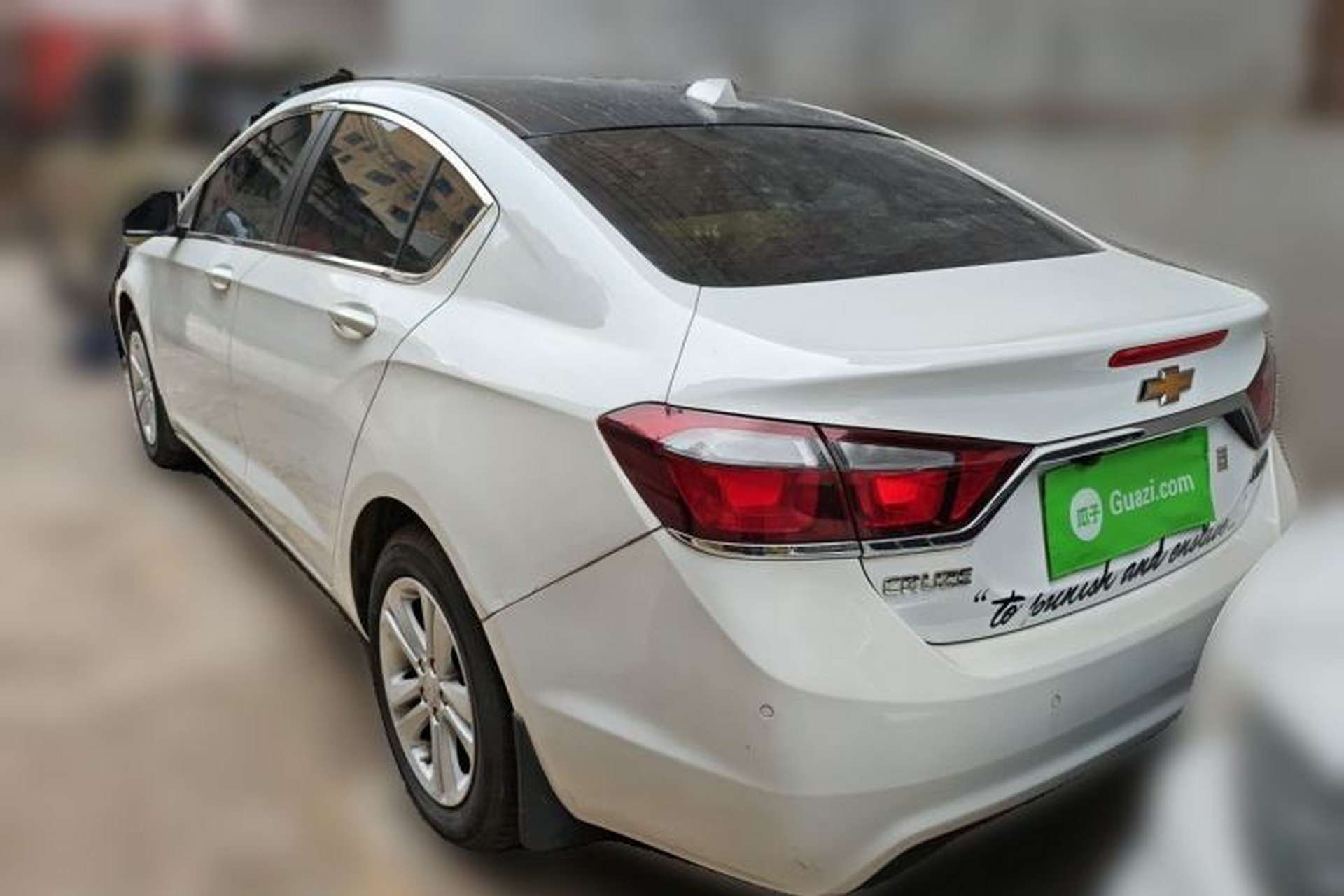Used Chevrolet Cruze 2015 1.5L Automatic Luxury Edition Rear Left 45 Deg