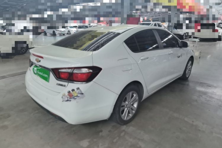 Used Chevrolet Cruze 2015 1.5L Automatic Luxury Edition Rear Right 45 Deg