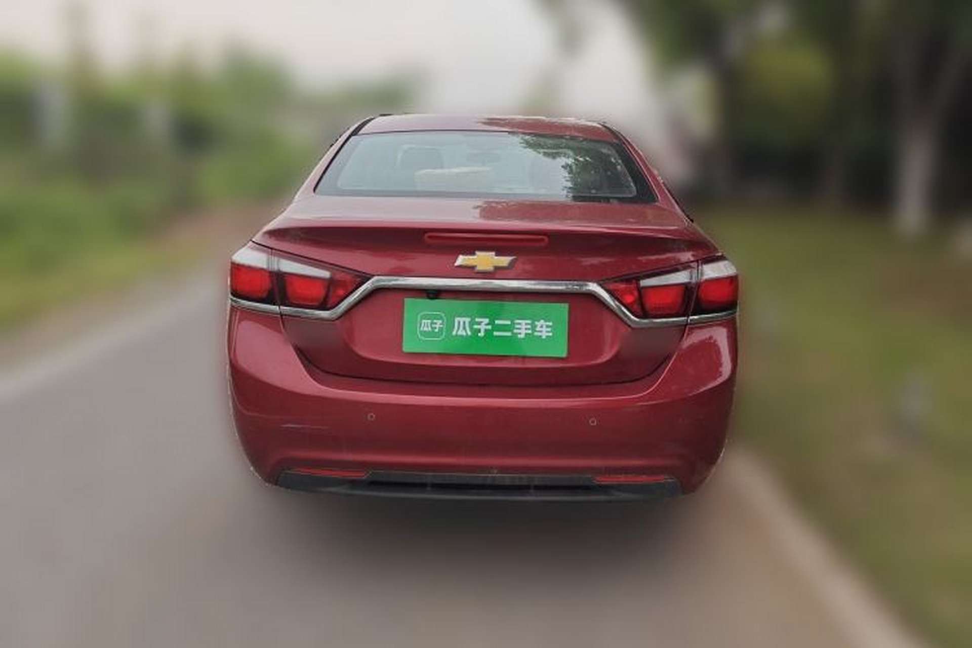 Used Chevrolet Cruze 2016 1.5L Automatic Luxury Edition Rear