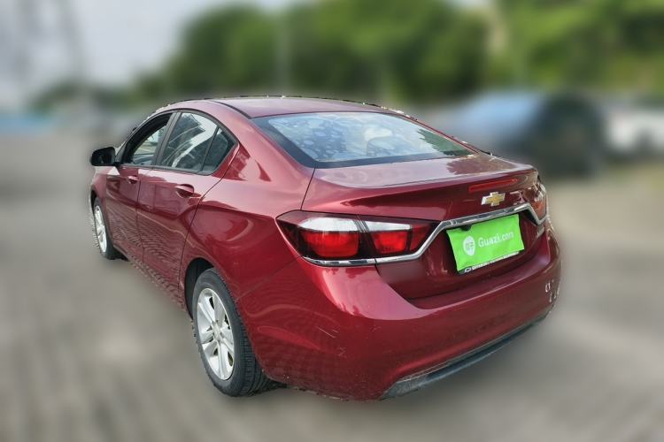 Used Chevrolet Cruze 2016 1.5L Automatic Stylish Sunroof Version Rear Left 45 Deg