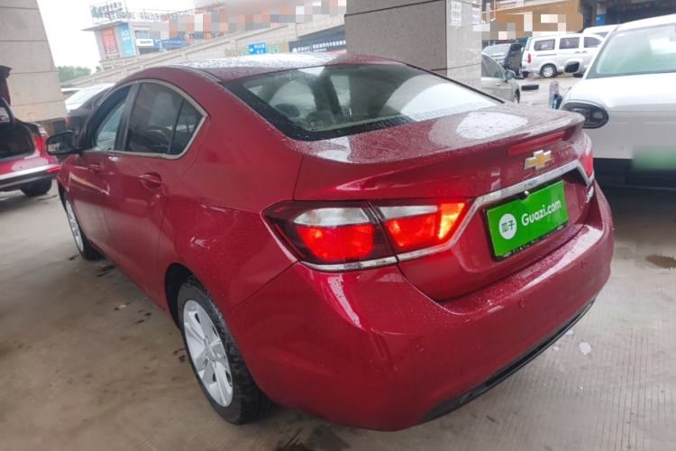 Used Chevrolet Cruze 2016 1.5L Automatic Stylish Sunroof Version Rear Left 45 Deg