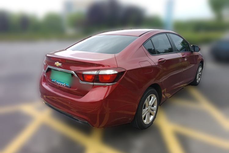 Used Chevrolet Cruze 2016 1.5L Automatic Luxury Edition Rear Right 45 Deg