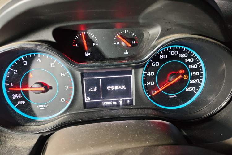 Used Chevrolet Cruze 2016 1.5L Automatic Stylish Sunroof Version Instrument Cluster