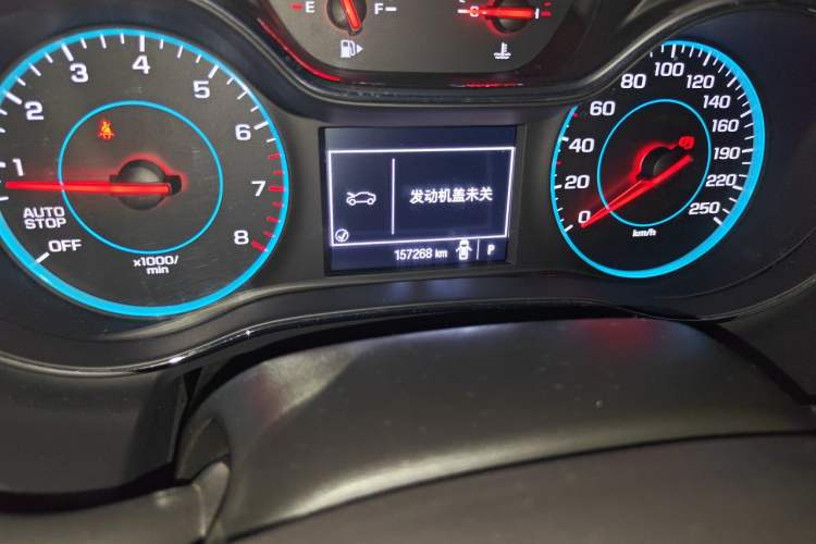 Used Chevrolet Cruze 2016 1.5L Automatic Luxury Edition Odometer Close Up