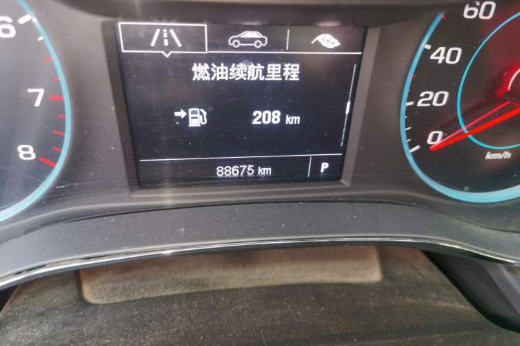 Used Chevrolet Cruze 2016 1.4T DCG Luxury Edition Odometer Close Up