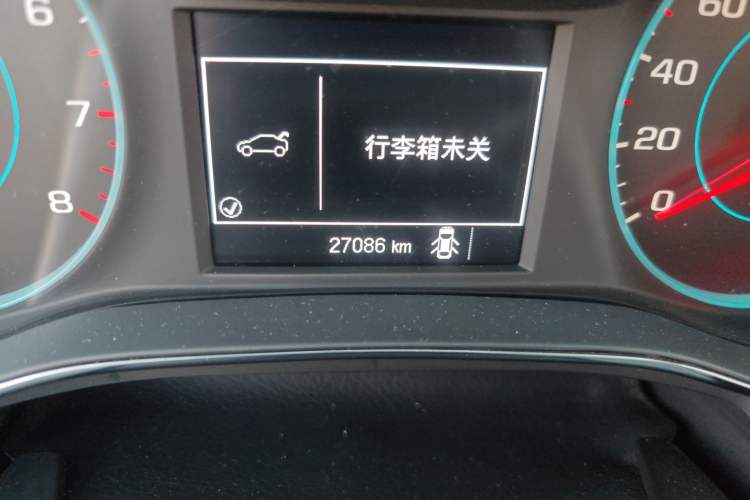 Used Chevrolet Cruze 2016 1.5L Manual Elite Edition Odometer Close Up