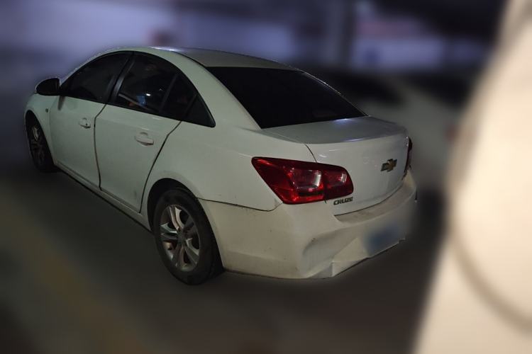 Used Chevrolet Cruze 2016 1.5L Automatic Stylish Sunroof Version Rear Left 45 Deg