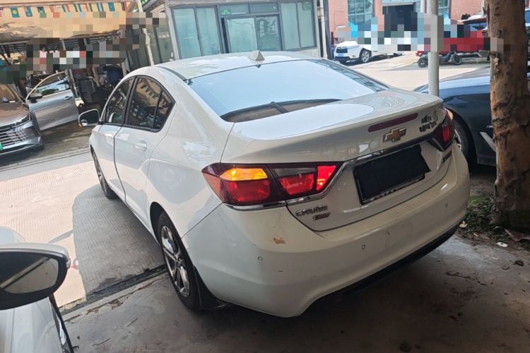 Used Chevrolet Cruze 2016 1.4T DCG Luxury Edition Rear Left 45 Deg