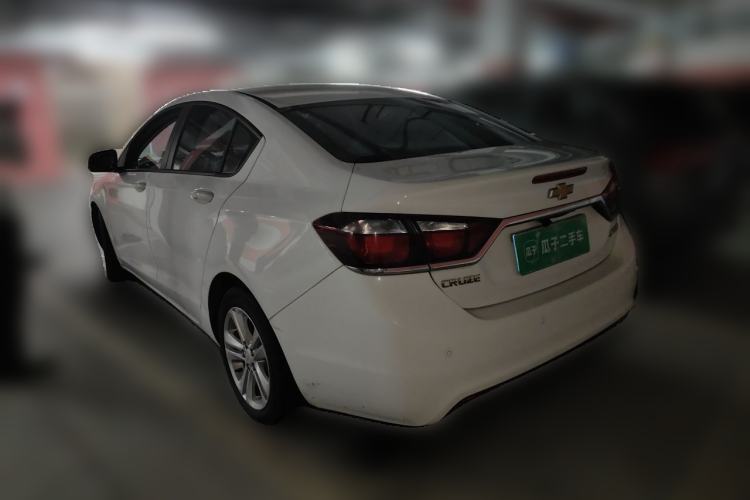 Used Chevrolet Cruze 2016 1.5L Automatic Stylish Sunroof Version Rear Left 45 Deg