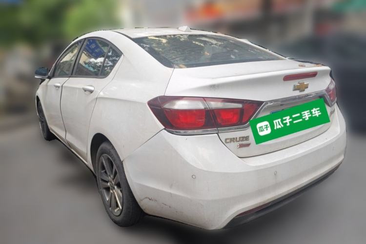 Used Chevrolet Cruze 2016 1.4T DCG Luxury Edition Rear Left 45 Deg