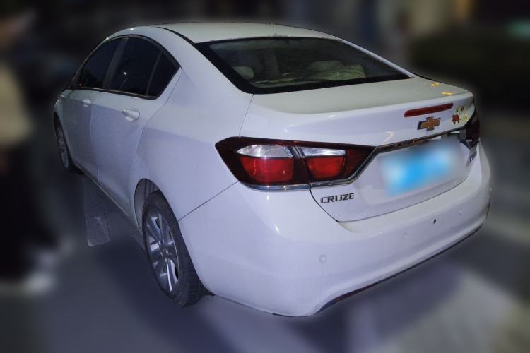 Used Chevrolet Cruze 2016 1.5L Automatic Stylish Sunroof Version Rear Left 45 Deg