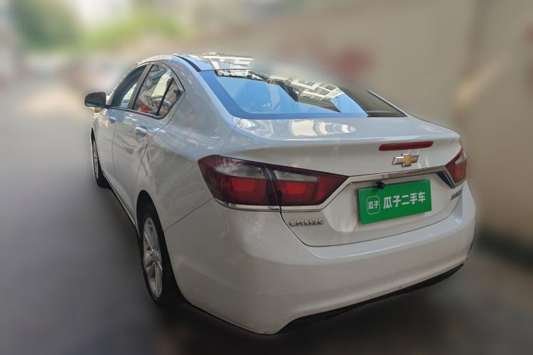 Used Chevrolet Cruze 2016 1.5L Automatic Stylish Sunroof Version Rear Left 45 Deg