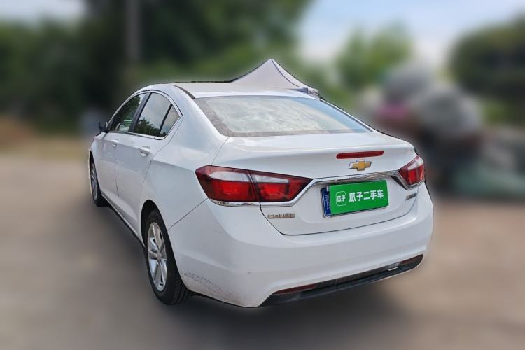 Used Chevrolet Cruze 2016 1.5L Automatic Stylish Sunroof Version Rear Left 45 Deg