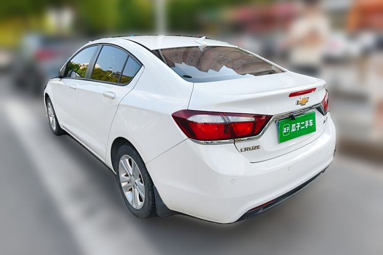 Used Chevrolet Cruze 2016 1.5L Automatic Stylish Sunroof Version Rear Left 45 Deg