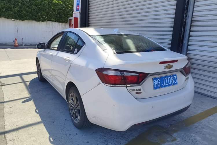 Used Chevrolet Cruze 2016 1.4T DCG Luxury Edition Rear Left 45 Deg