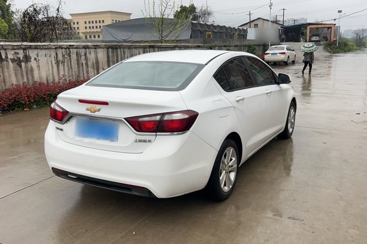 Used Chevrolet Cruze 2016 1.5L Automatic Stylish Sunroof Version Rear Right 45 Deg