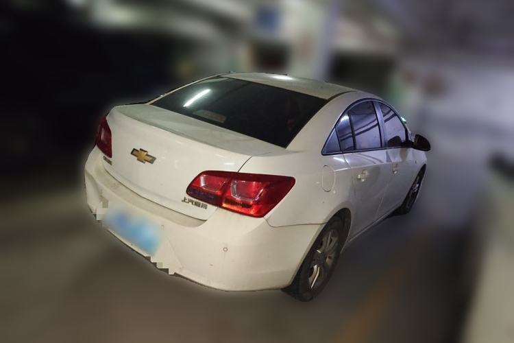Used Chevrolet Cruze 2016 1.5L Automatic Stylish Sunroof Version Rear Right 45 Deg
