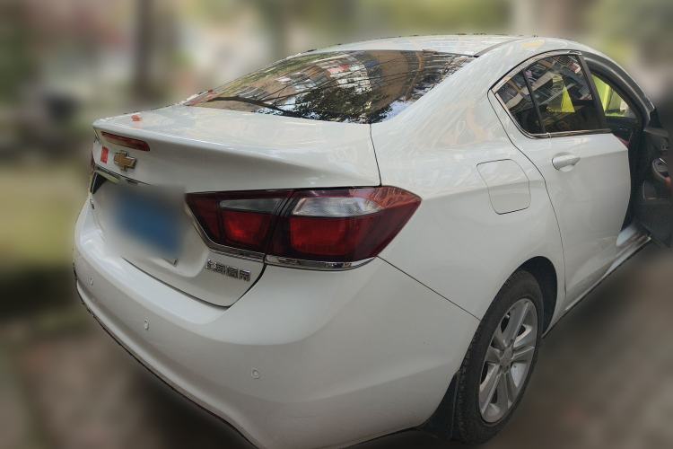Used Chevrolet Cruze 2016 1.5L Automatic Stylish Sunroof Version Rear Right 45 Deg