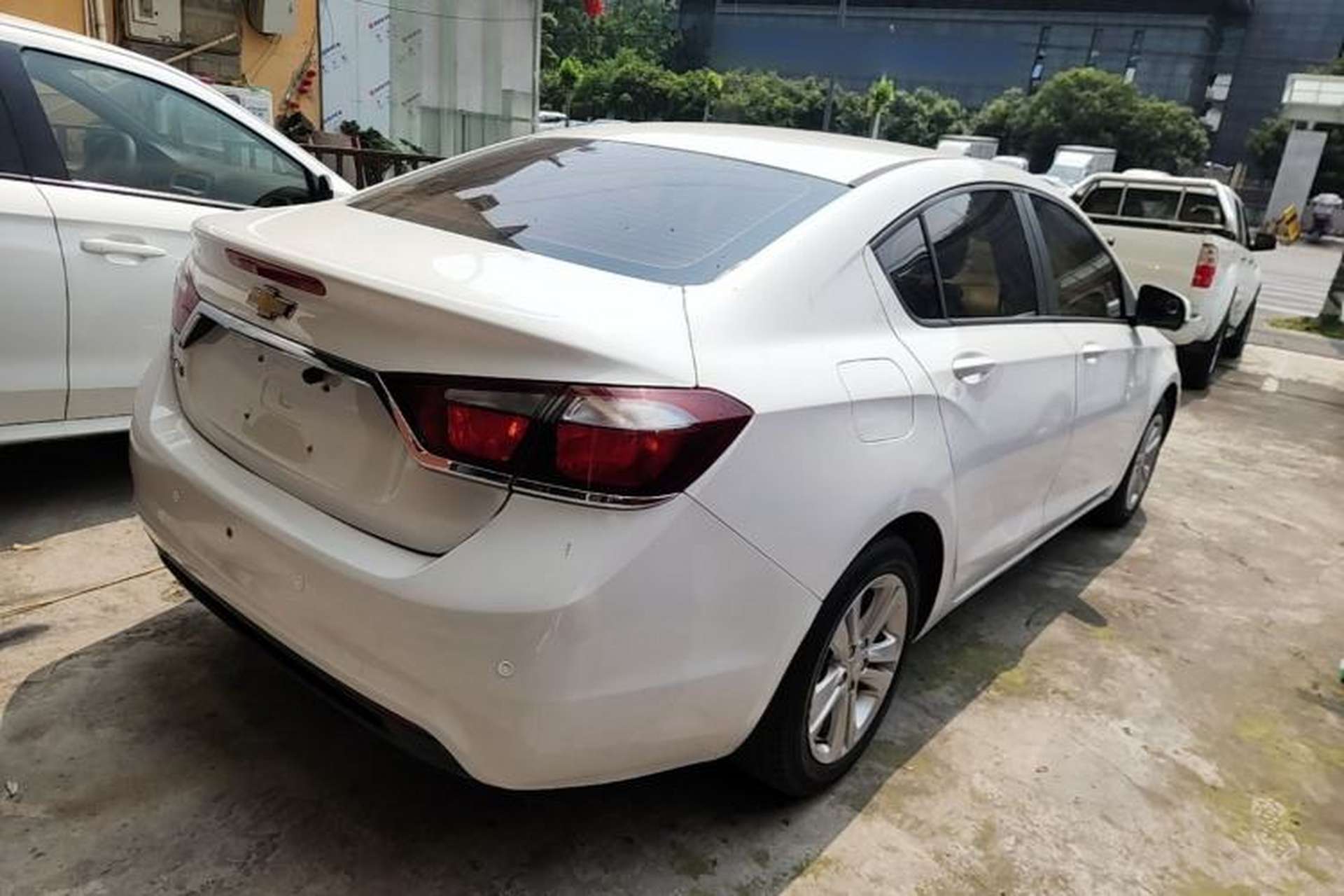 Used Chevrolet Cruze 2016 1.5L Automatic Stylish Sunroof Version Rear Right 45 Deg